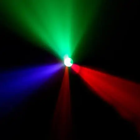 BoomTone DJ LED-rytmelys-sæt - flere stråler