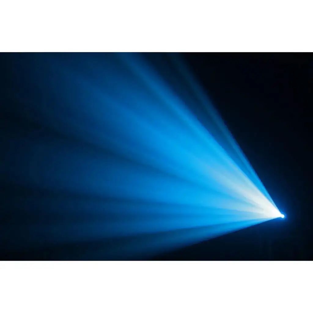 DMX-spotlight med RGB LED-ring E-SPOT100