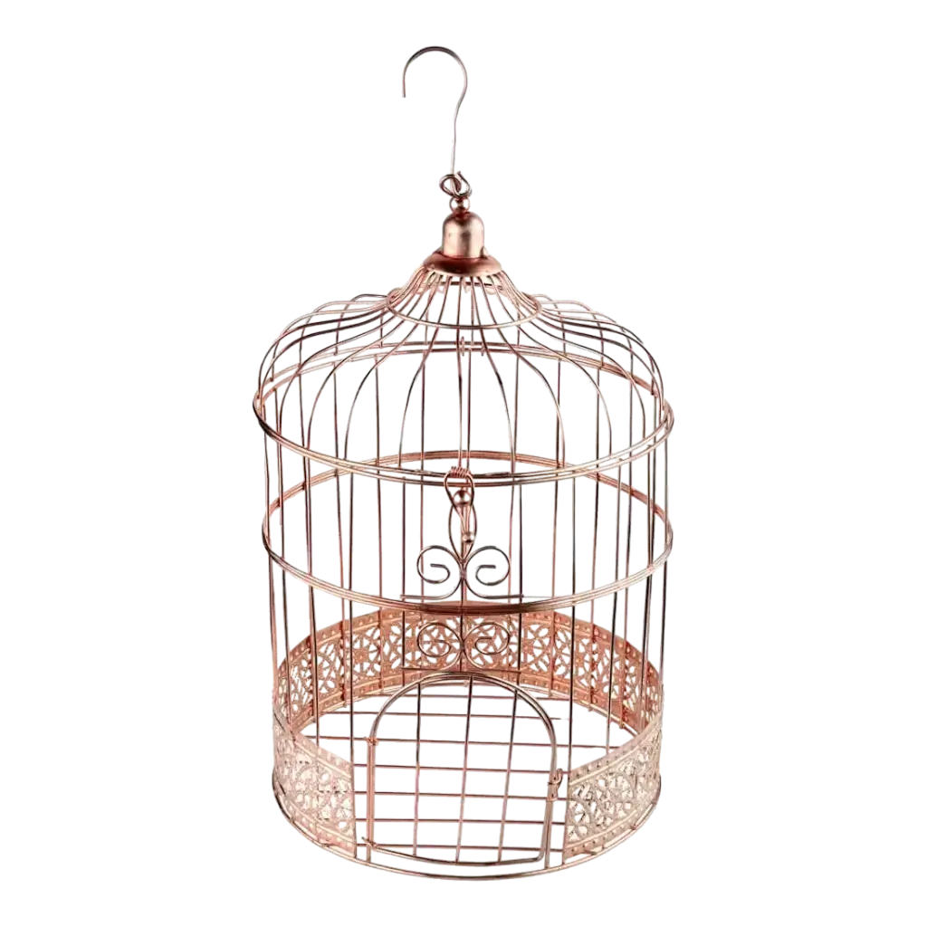 Cage sparebøsse metallic pink