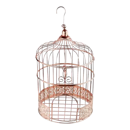Cage sparebøsse metallic pink