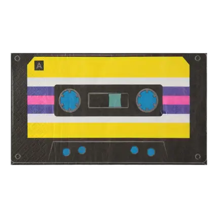 90'er-serviet - sæt med 20