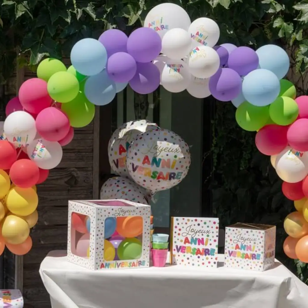 Fødselsdagsballon med ballonmotiver