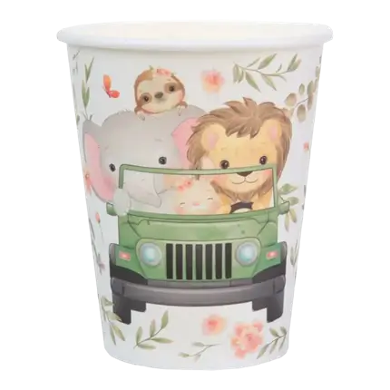 Explorer Birthday Tumbler - sæt med 10
