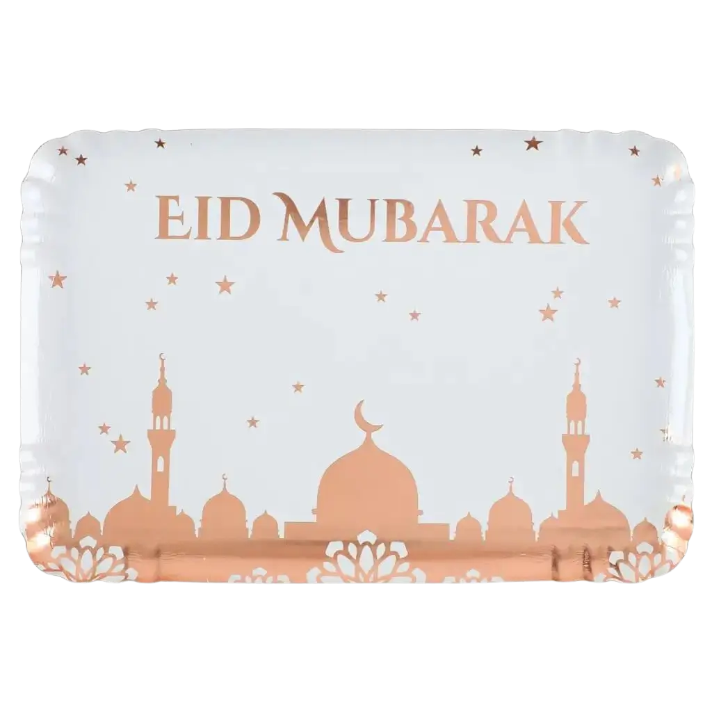 Eid Mubarak-bakke - sæt med 5 stk.