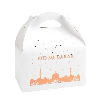 Eid Mubarak-kagedåse - sæt med 4 stk.