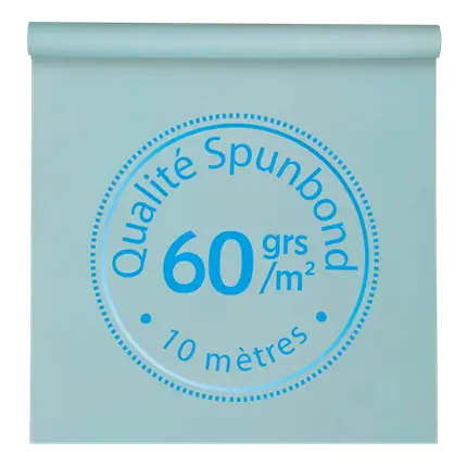 Harmony lyseblå dug - 1,2 x 10 mètres