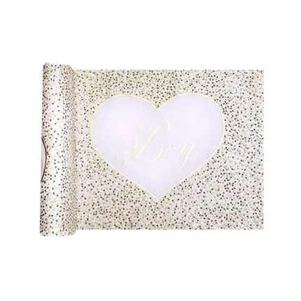 Grøn bordløber til piger og drenge - 3 meter