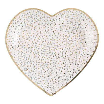 Tallerken Pige & Dreng Grøn 22,5cm - Sæt med 10 stk.