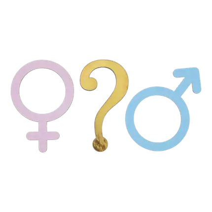 Bordpynt - pige eller dreng - sæt med 10 stk.