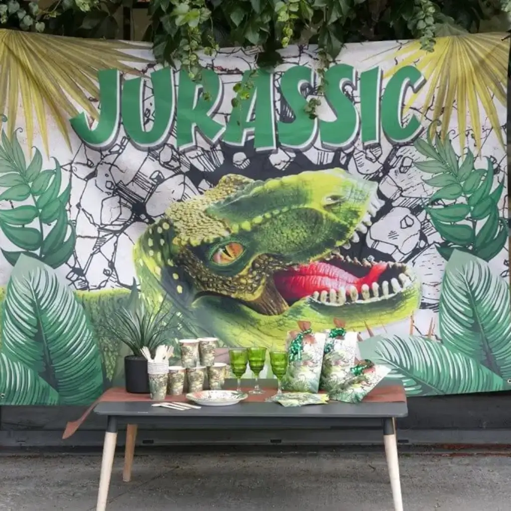 Dinosaur-baggrund