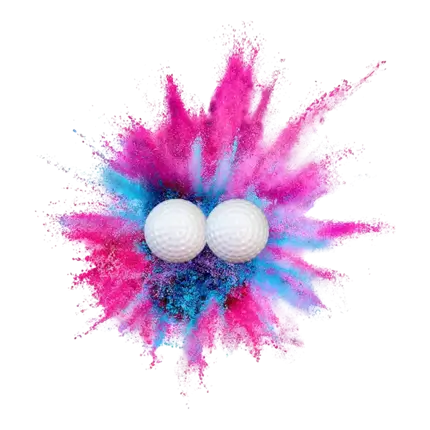 Golfbold til kønsafsløring