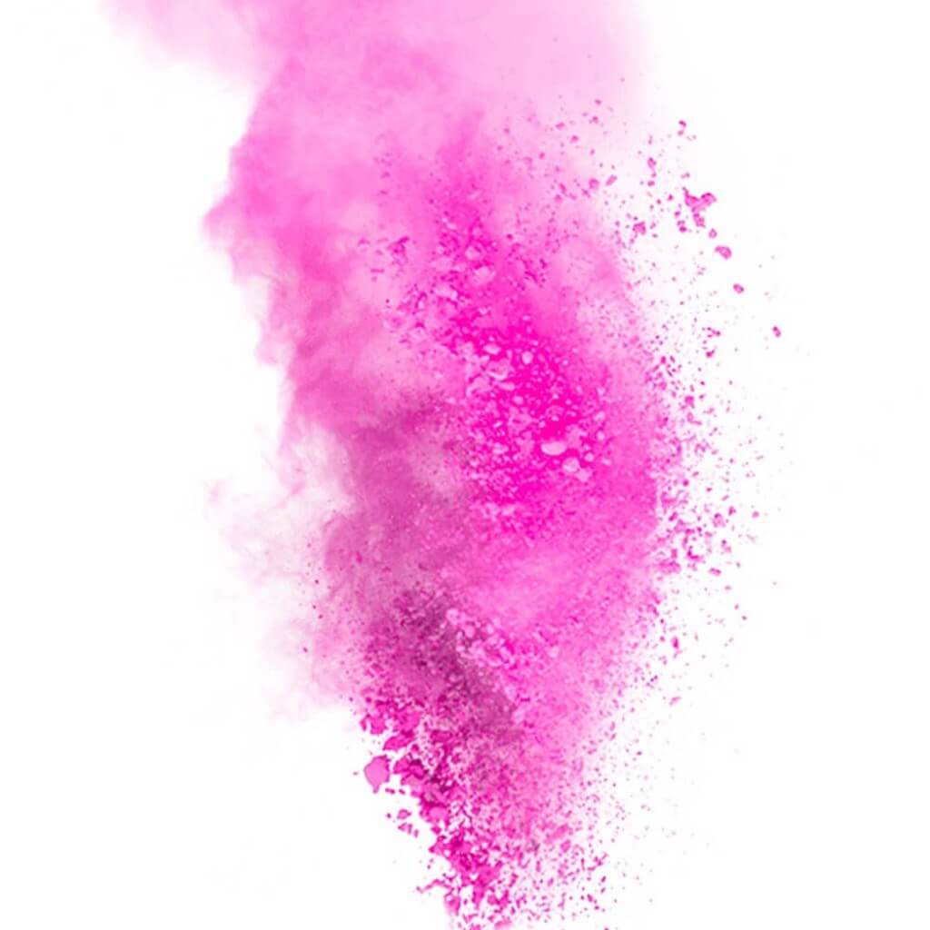 Mini Holi-pulver Brandbekæmper - Pink