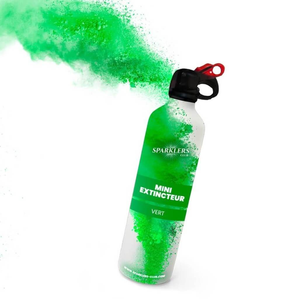 Mini Holi-pulver Brandbekæmper - Grøn