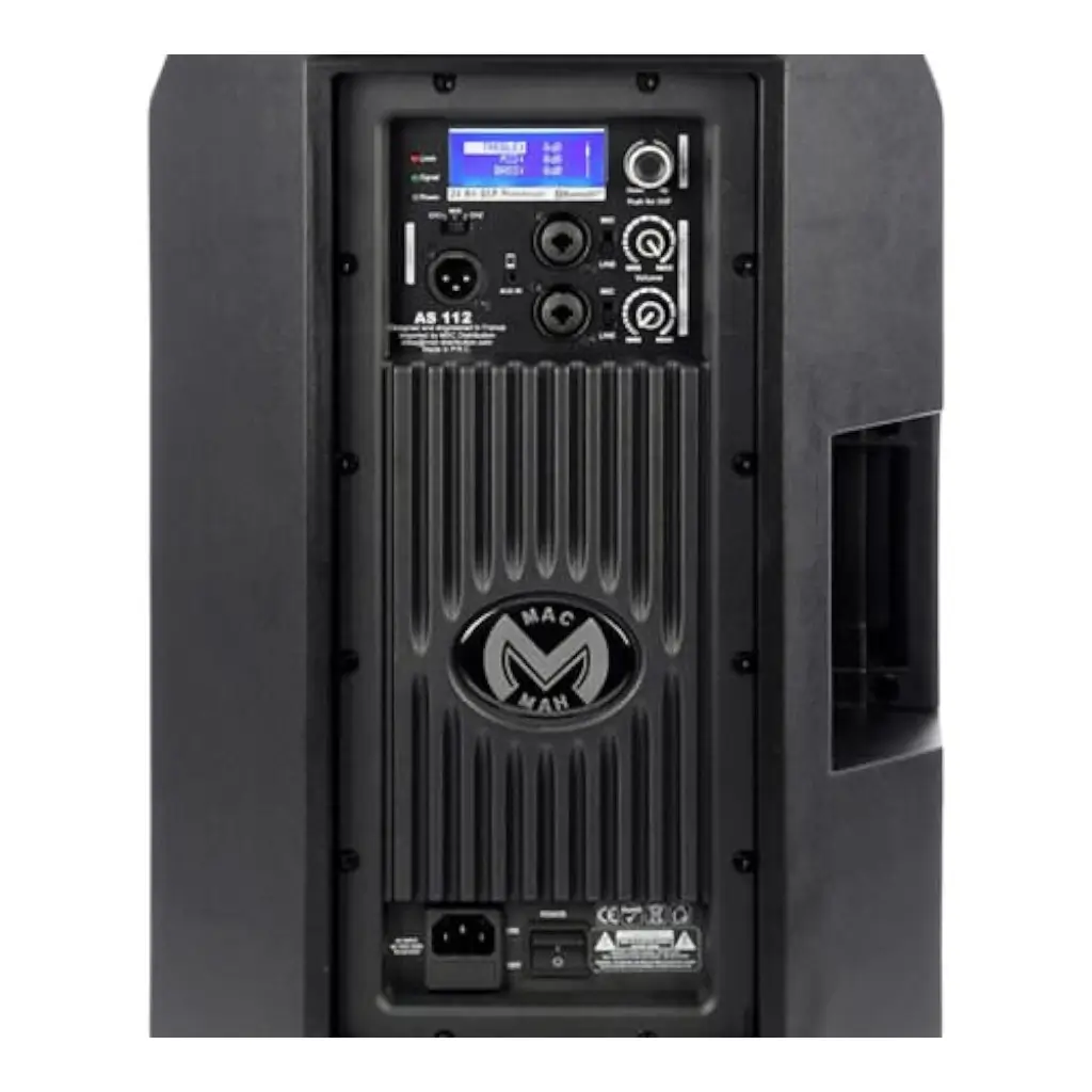 Mac Mah AS112 12" 1000W bi-forstærkede højttalere