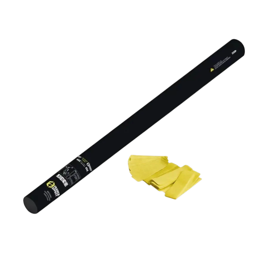 Orange manuel konfettikanon 80 cm