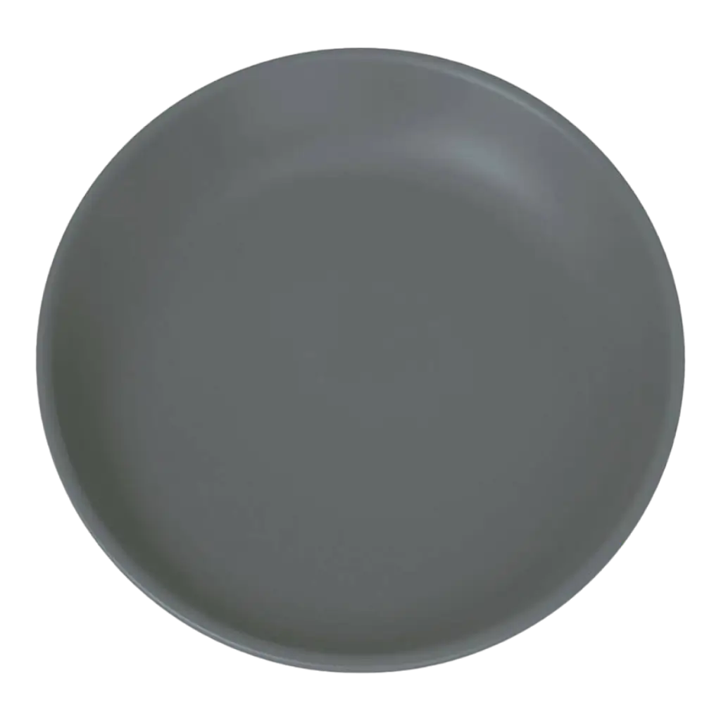 Ubrydelig koksgrå middagstallerken ø 27,5 cm