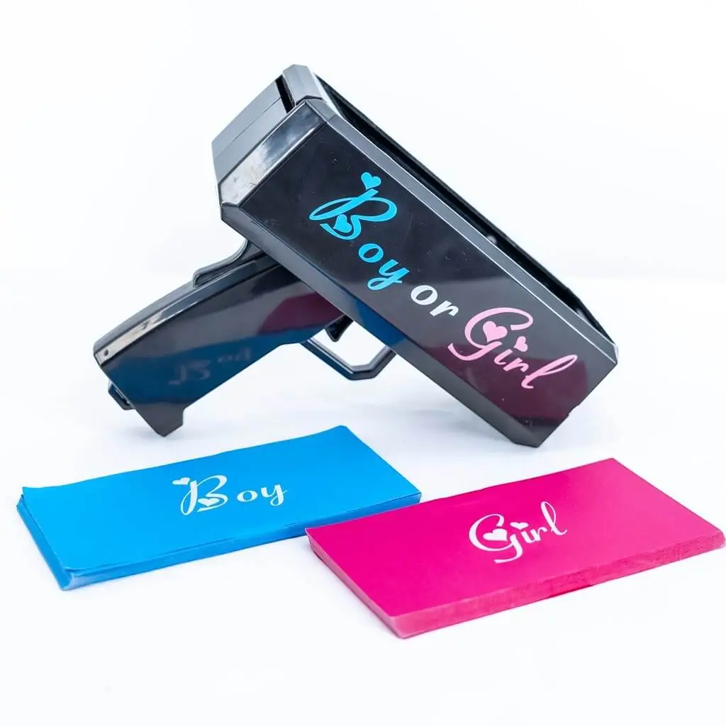 Boy or Girl Ticket Gun - 100 falske billetter medfølger
