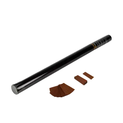 Manuel konfettikanon 80 cm - Brun