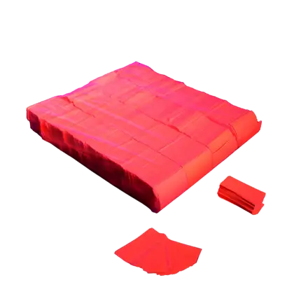 Fluorescerende konfettipose 1KG - Orange