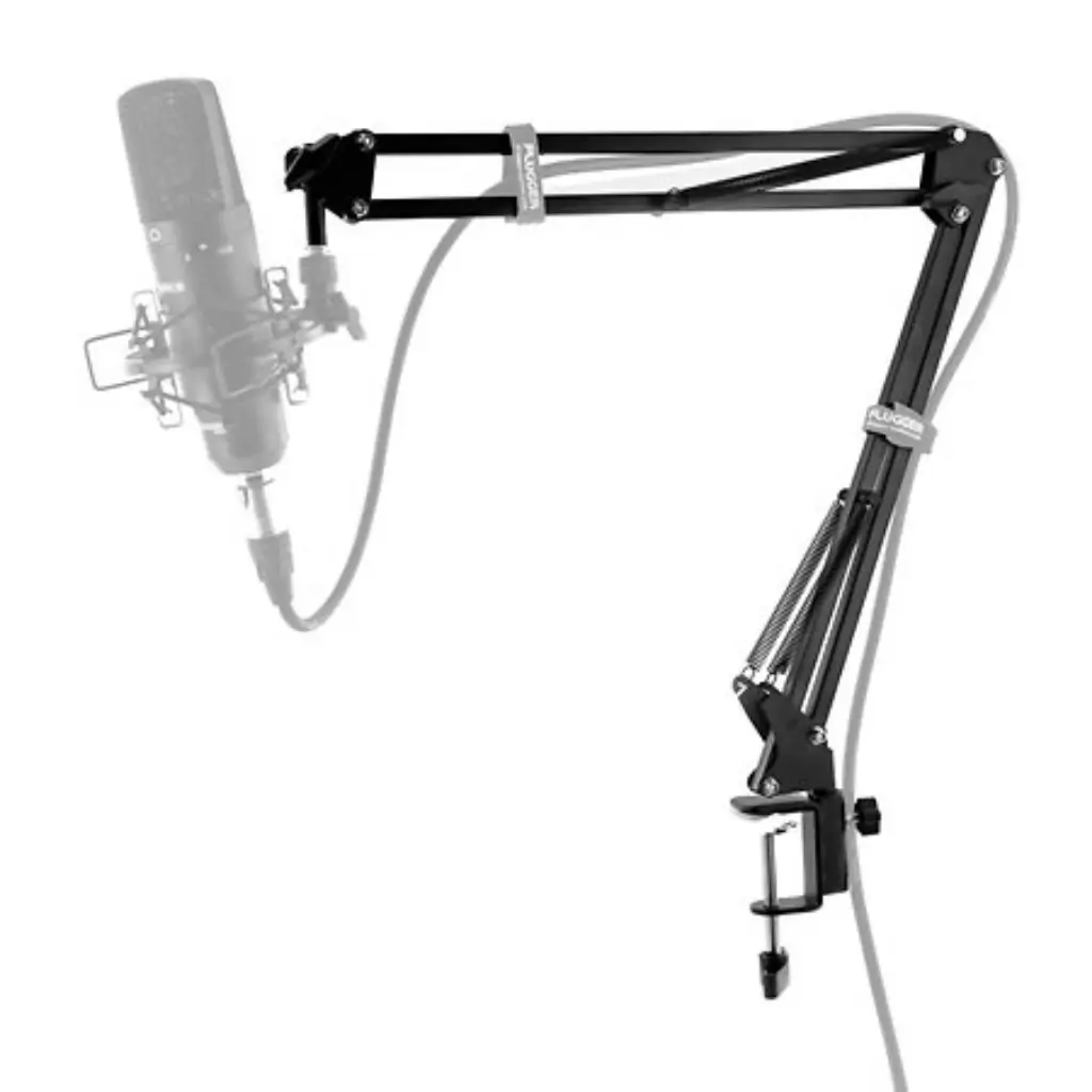 Plugger Studio leddelt mikrofonstativ - Podcast Arm