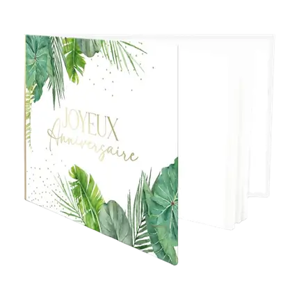 Gæstebog til tropisk fest