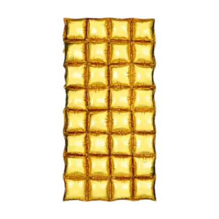 Ballongardin Guld 143 cm