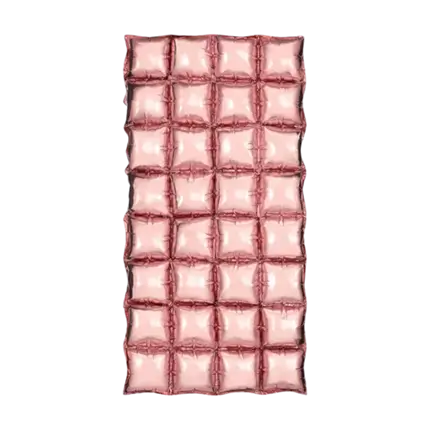 143 cm Ballongardin i rosaguld