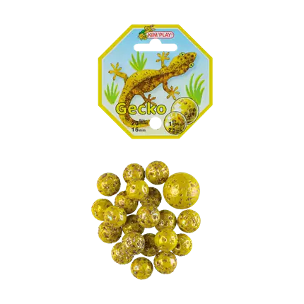 Pakke med 20 Gecko-kugler +1 Calot