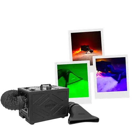 HeavyFog 2000-P - Højtydende tung tågemaskine med DMX