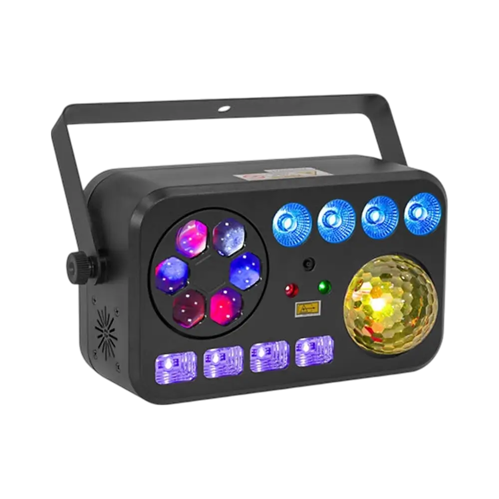 LightShow 6FX - 6 i 1-effekter med DMX