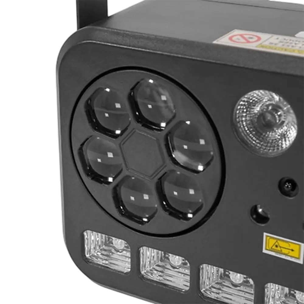 LightShow 6FX - 6 i 1-effekter med DMX