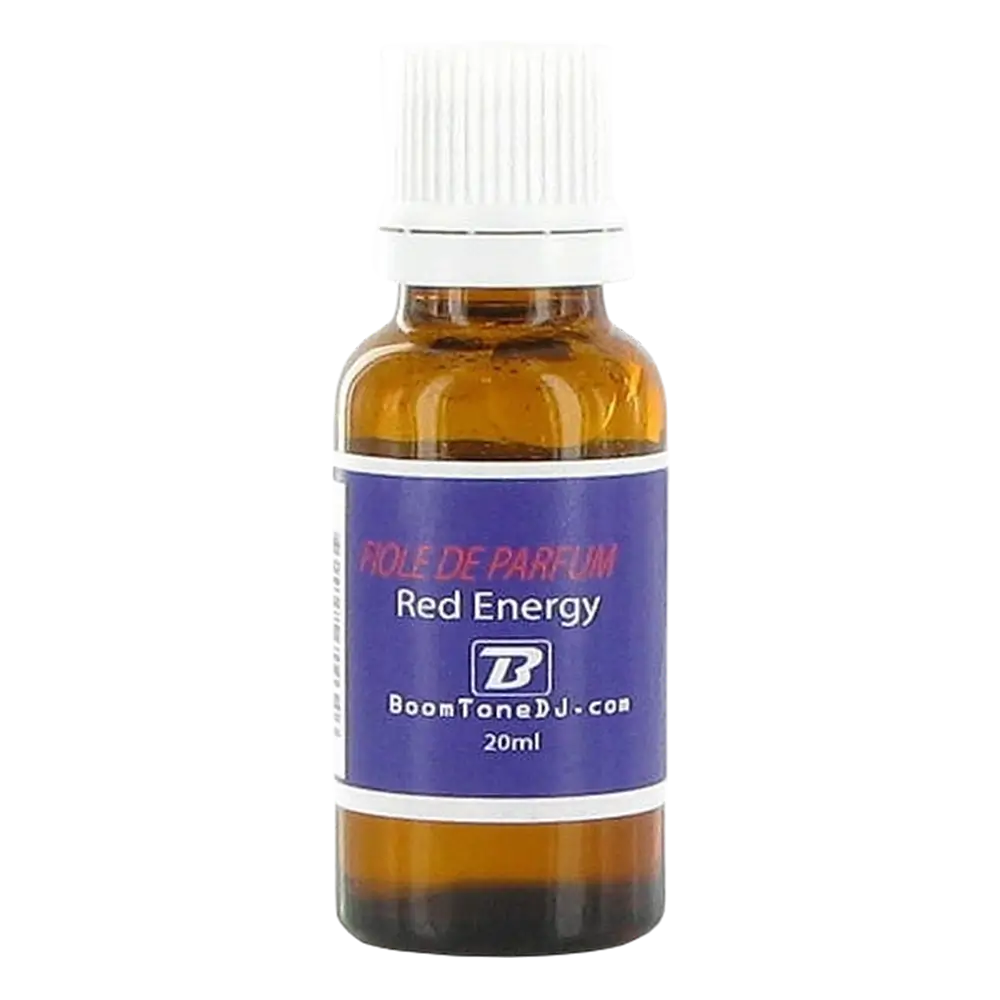 Rød energihætteglas 20 ml