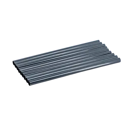 Caipi PP genanvendeligt sugerør - Sort 15cm/ø8mm (SÆT MED 250)