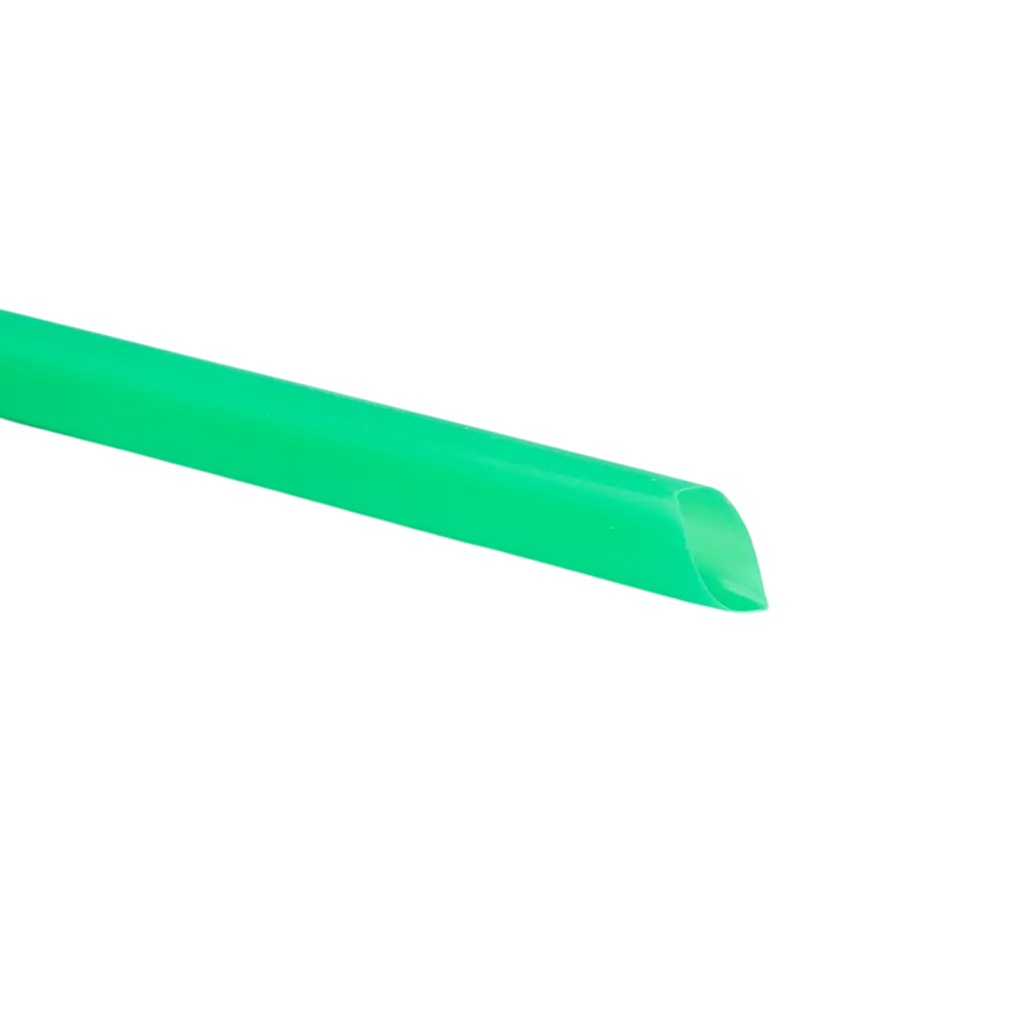 Genanvendeligt PP-sugerør med skråkant til boble-te - flerfarvet 20 cm/ø12 mm (SÆT MED 100)