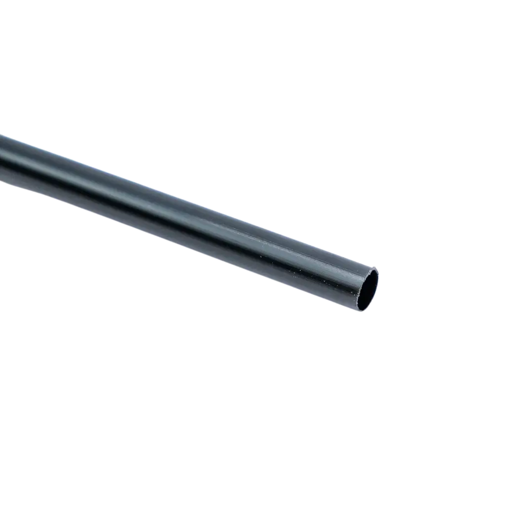 Genanvendeligt PP-cocktailsugerør - sort 20 cm/ø8 mm (SÆT MED 250)