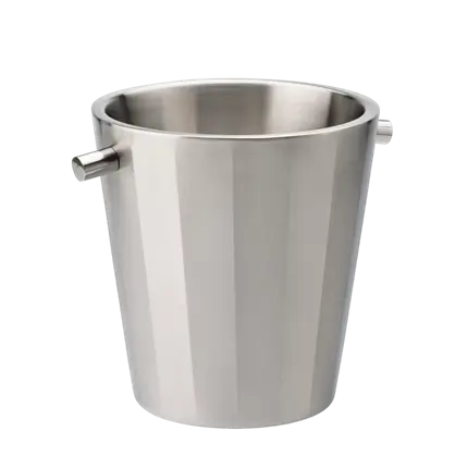 Isotermisk vinspand i rustfrit stål med satinfinish - 1 flaske 20 x 21,5 cm