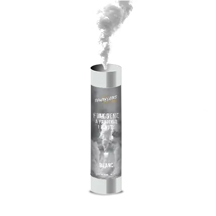 Håndholdt røg 1 minut hvid