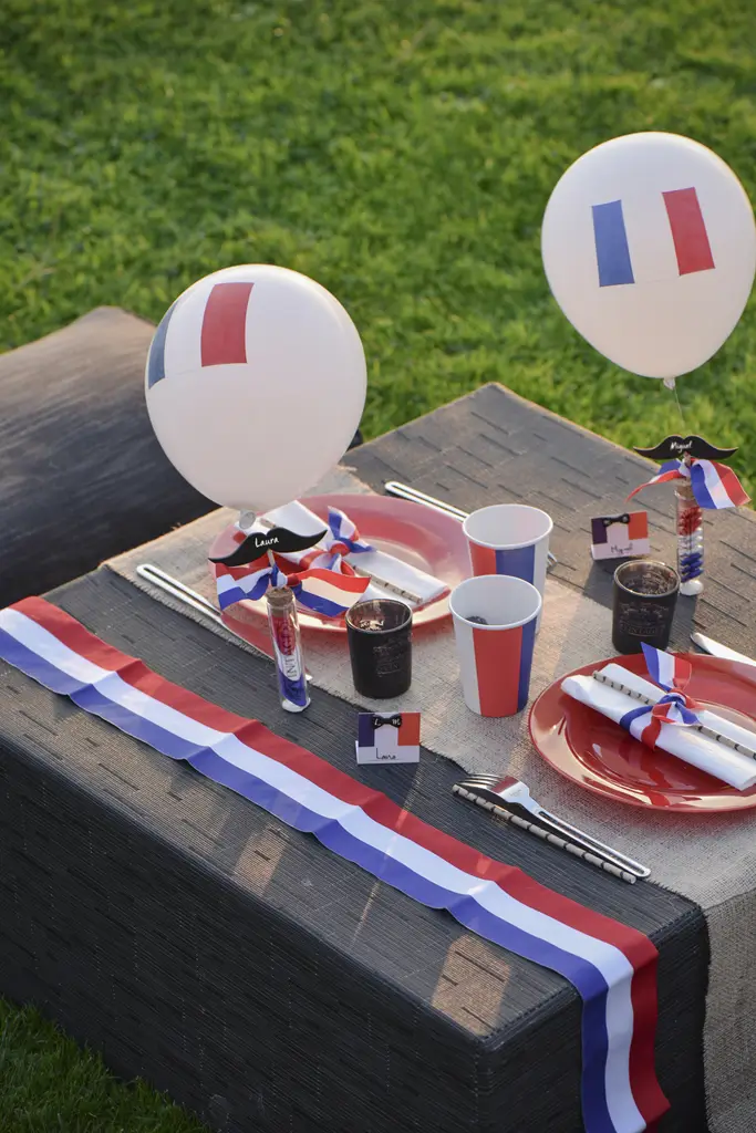 Tricolour-halstørklæde - Borgmesterens tilbehør og forklædning