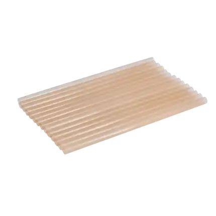 Cocktailstrå af plantefibre 20 cm ø8 mm 100% biologisk nedbrydeligt (pakke med 250)