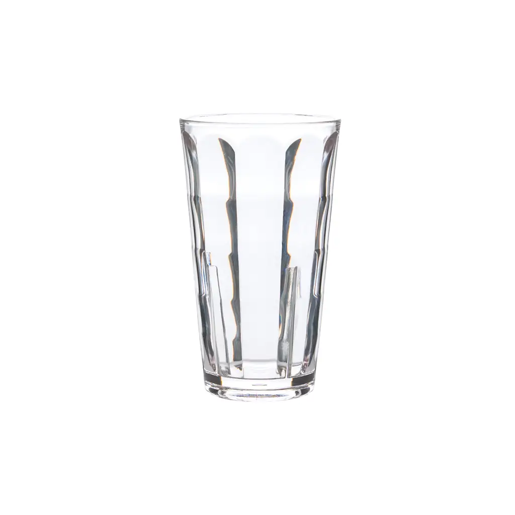 Det ubrydelige øl-, vand- og cocktailglas "Optic Square" i Ecozen - 34 cl