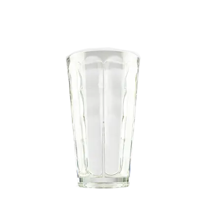 Det ubrydelige øl-, vand- og cocktailglas Optic Square i Ecozen - 34 cl