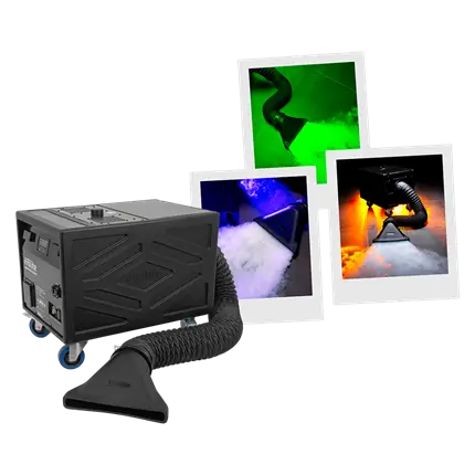 HeavyFog 3000-P - Meget højtydende tung tågemaskine med DMX