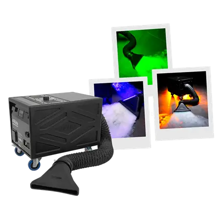 HeavyFog 4000-P - Ultrahøjtydende tung tågemaskine med DMX