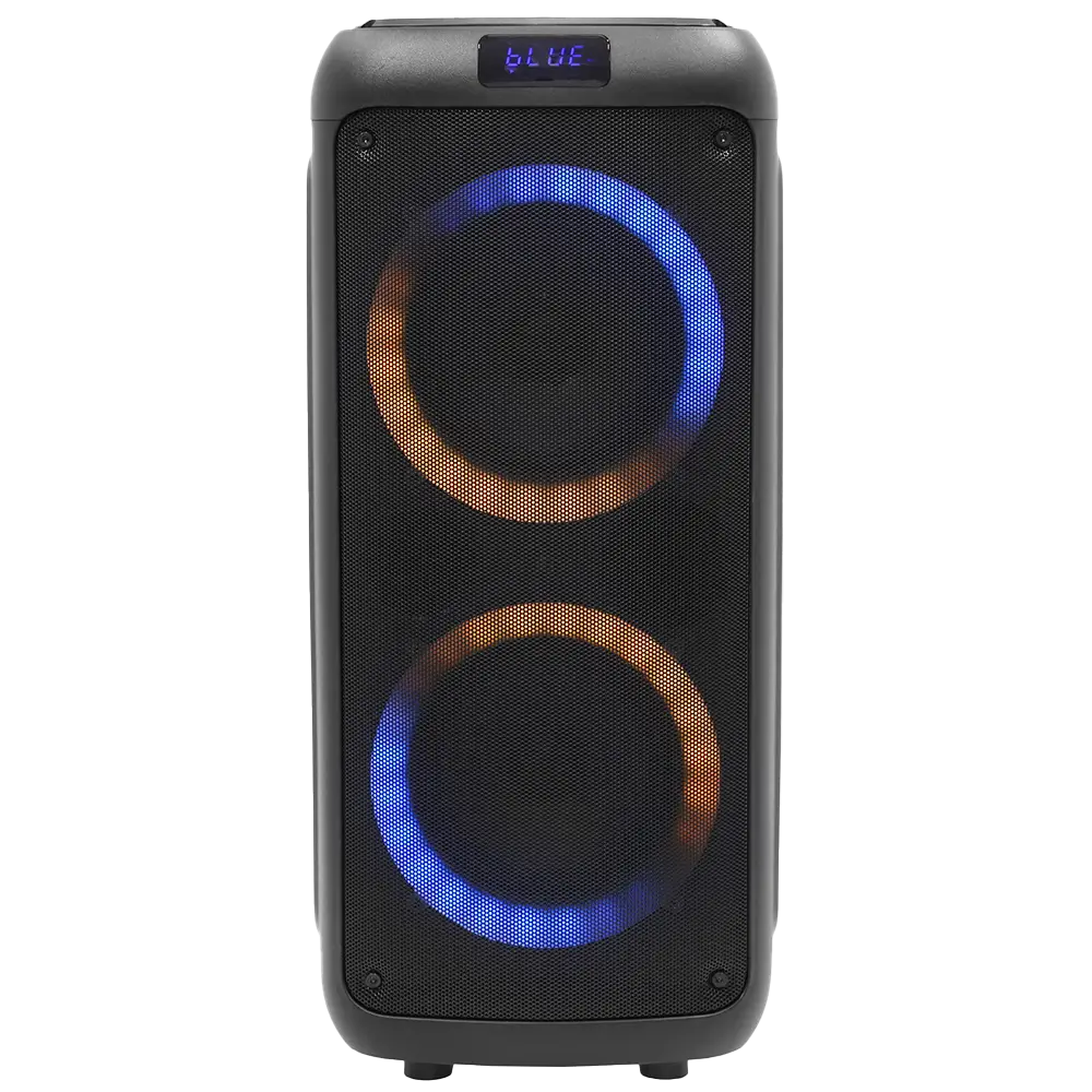 BOOMaster 300' bærbar batterihøjttaler - 250W med Bluetooth, LED
