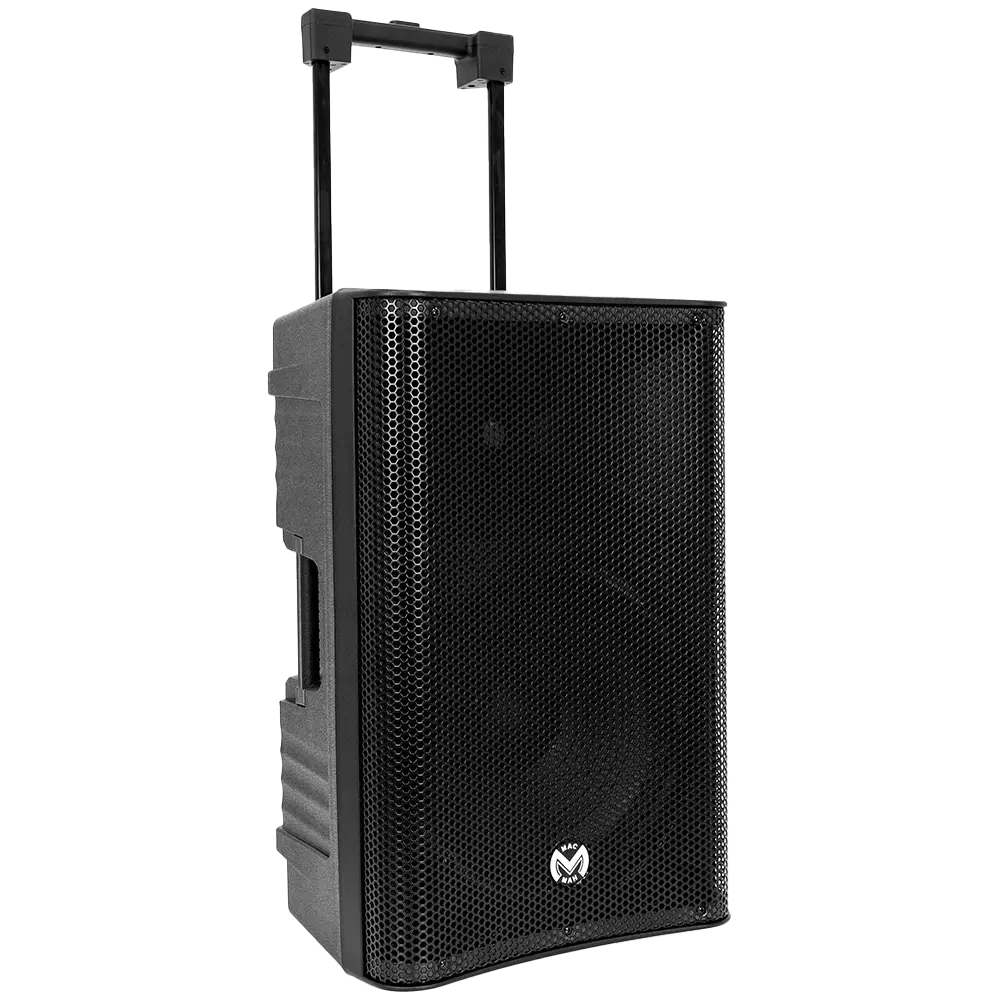 Bærbar højttaler "Mobile Pro 12" Mac Mah – 500W, Bluetooth, 2 UHF-mikrofoner