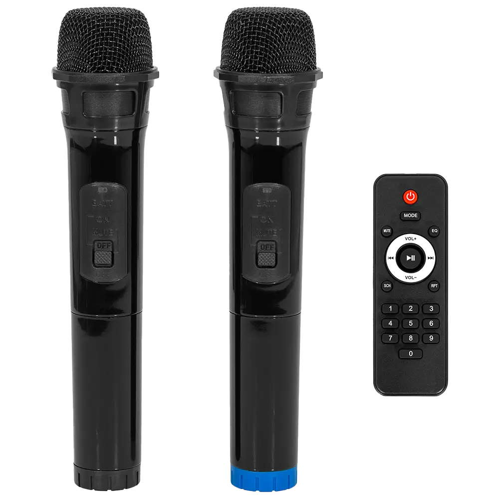 Bærbar højttaler "Mobile Pro 12" Mac Mah – 500W, Bluetooth, 2 UHF-mikrofoner