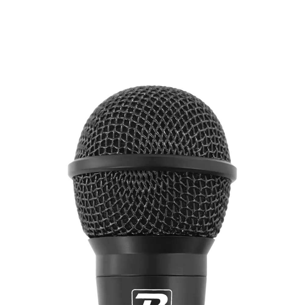 MIC10" dynamisk mikrofon - kardioid, 3 m kabel, mini-jack + 6,35 mm adapter