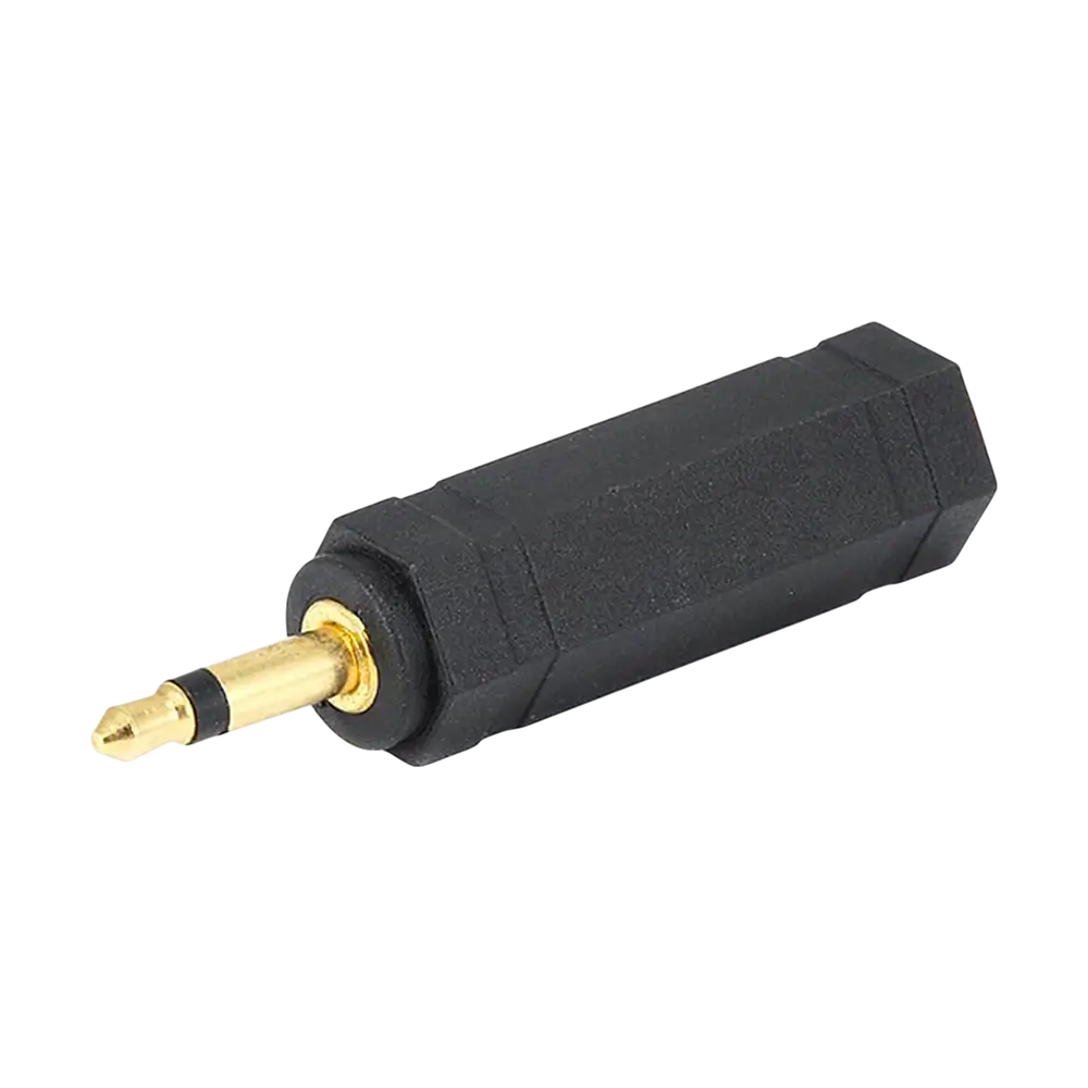 MIC10" dynamisk mikrofon - kardioid, 3 m kabel, mini-jack + 6,35 mm adapter