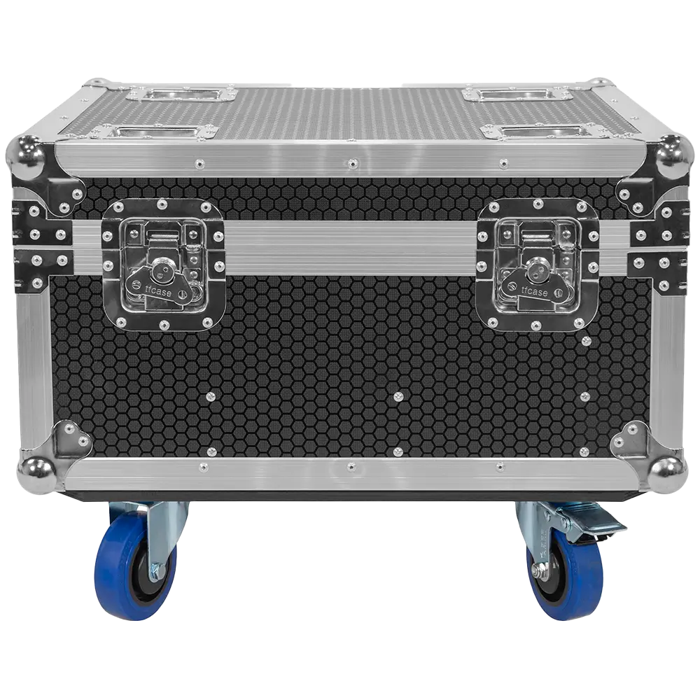 LED-projektører "IZY Glow Set" Mac Mah – 6×15W RGBWA-UV, trådløs DMX, genopladelige