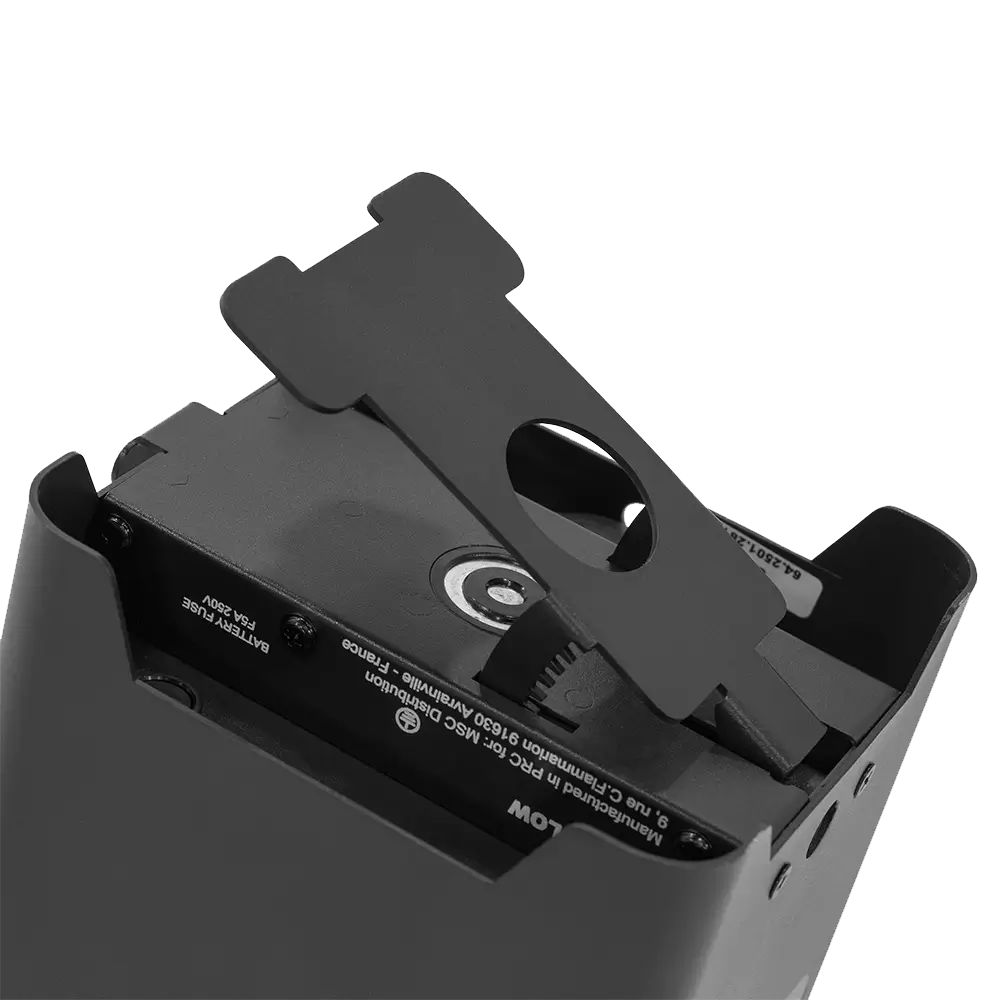 LED-projektører "IZY Glow Set" Mac Mah – 6×15W RGBWA-UV, trådløs DMX, genopladelige